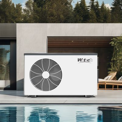 comprar Hotel R32 carcasa de metal 12kw bomba de calor de la piscina con control inteligente WiFi Fabricación en línea