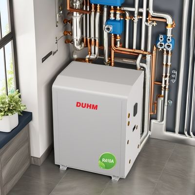 Casas metálicas 39.5kW R410A Bomba de calor de tierra y fuente de agua para calefacción sostenible