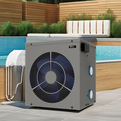 R32 Mini bomba de calor de refrigerante para piscinas de baño instantáneas, balnearios, calefacción de piscinas y control WiFi