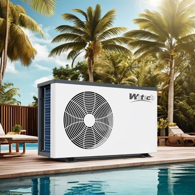 Inglés Lenguaje de operación 31kw DC Inverter Bombilla de calor de fuente de aire para calefacción de agua de spa