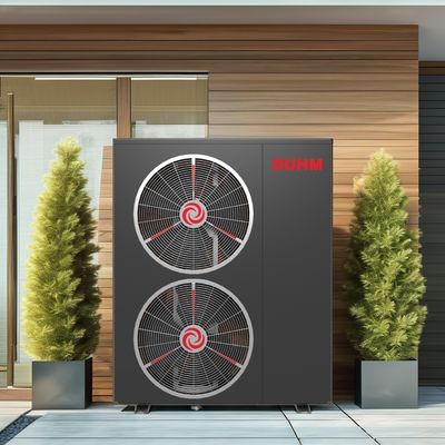 Solución de agua caliente instantánea 25kw inversor Bombas de calor aire a agua con diseño de ahorro de espacio
