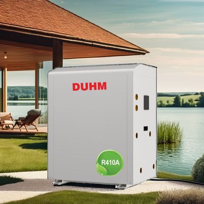 R410A Bomba de calor adaptada de 31 kW de fuente terrestre y fuente de agua para el control doméstico