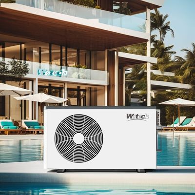 16kW fuente de aire bomba de calor inversor para piscina calefactor refrigerador R32 OEM ODM Inglés