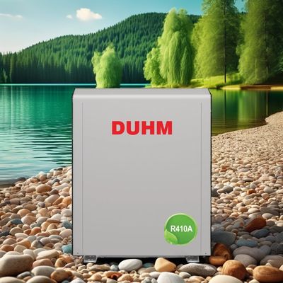 Bomba de calor de fuente de agua subterránea de 100kw con amplio rango de aplicaciones y refrigerante R410A