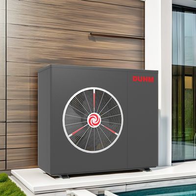 380V 12kw bomba de calor de aire a agua con R290 monobloque de refrigerante para calefacción de suelo