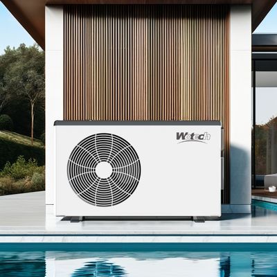 Fuente de energía eléctrica de hoja galvanizada Inverter Bomba de calor de piscina 3m3/h~5m3/h para piscinas