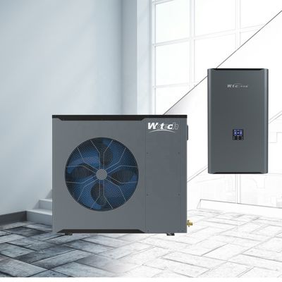 Split R32 A+++/A++ Euro estándar DHW fuente de aire bomba de calor para la casa Wotech 220V holandés 12kw