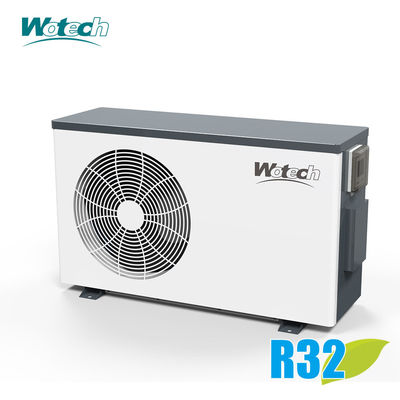 Bomba de calor de piscina R32 de 10 kW con alta tasa de flujo de agua y tecnología de inversor de CC