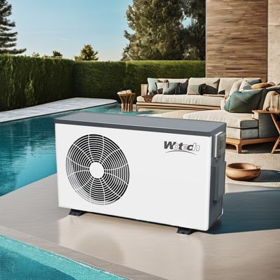 Performance de larga duración 8kw R32 Inverter Piscina bomba de calor con carcasa metálica