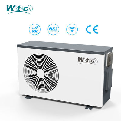 Bomba de calor de piscina de alta capacidad de 6kw Calentador de piscina con control flexible y agua R32