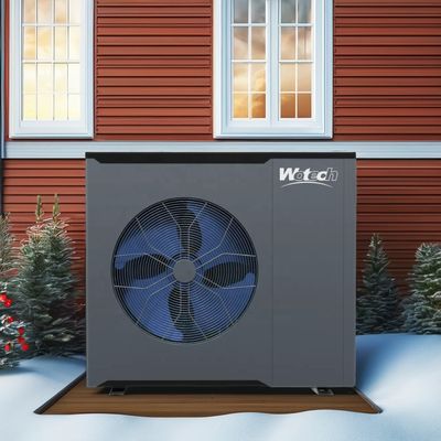 Impresión de pantalla de seda Monobloque R32 Bombilla de calor de fuente de aire 14kw Invertidor para necesidades de calefacción