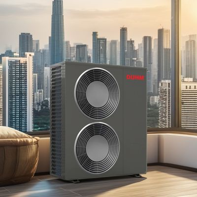 Calentador de agua con bomba de calor de fuente de aire EVI R290 de 25 kW para uso doméstico y comercial
