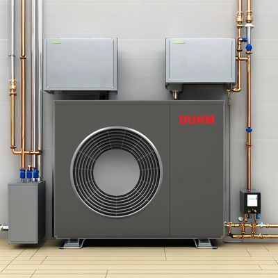 9kW R290 EVI Inverter bomba de calor monobloque ideal para calefacción del hogar refrigeración y agua caliente