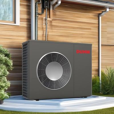 16 kW R290 EVI bomba de calor de fuente de aire para hoteles hogares acero galvanizado recubierto en polvo