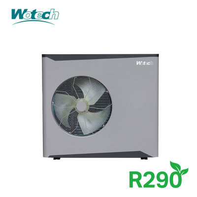 9kw bomba de calor de fuente de aire Wotech con diseño bajo en carbono y tecnología de inversor de CC