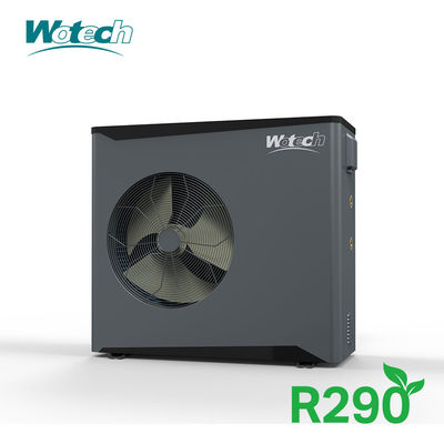 Wotech Certificado CE Bomba de calor de fuente de aire 12kw R290 Monobloque de inversor de tres fases