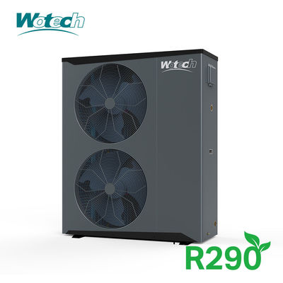20 kW R290 bomba de calor monobloque Wotech con una mayor durabilidad y compresor de inversor de CC