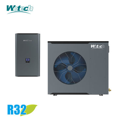 Certificado CE 10kW R32 bomba de calor de división de inversor de fase única para refrigeración de calefacción de alta temperatura