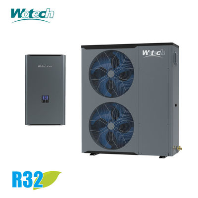 380V 22kw bomba de calor aire a agua dividido R32 Euro estándar para calefacción doméstica