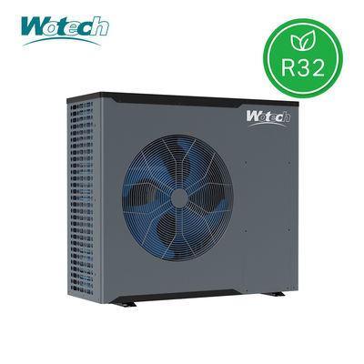 Wotech 8kw DC Inverter bomba de calor material de la carcasa acero galvanizado con recubrimiento en polvo