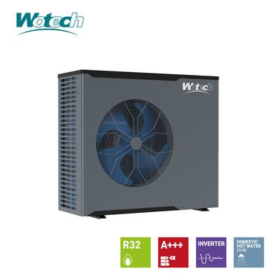 Wotech 380V 18kw Bombas de calor de aire a agua Monobloque R32 A+++/A++ para calefacción y calefacción de hogares
