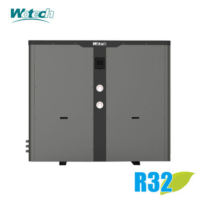 Wotech 35Kw R32 Bombas de calor de fuente de aire con carcasa metálica Función piscina calefacción/refrigeración de agua