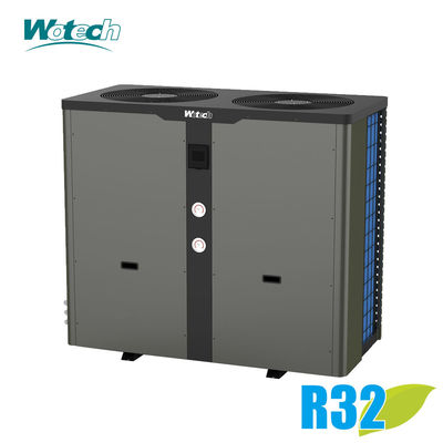 Wotech 55Kw R32 Bomba de calor de piscina OEM DC En / Fuera Eléctrica Para Hotelería Calefacción de agua de la piscina