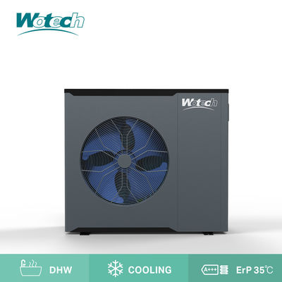 R32 Bombas de calor de fuente de aire para calefacción, refrigeración y calefacción de alta tensión de acero galvanizado de 14kw monobloque