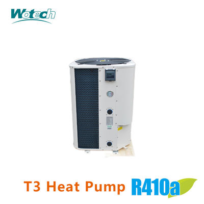 Descarga vertical 25KW R410a Residencial Calentamiento de velocidad fija Refrigeración Piscina Bomba de calor